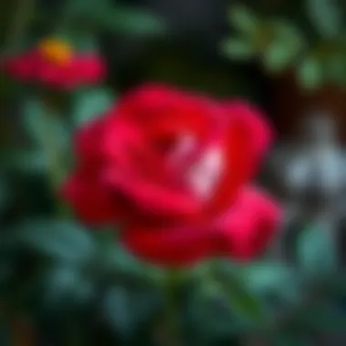 Vibrant Blooming Rose A vibrant blooming rose showcasing its abundant petals