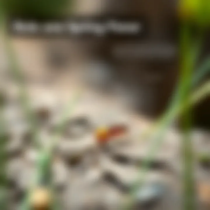 Ecological Role of Springtails Diagram illustrating the ecological impact of springtails