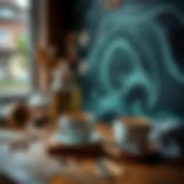 Step-by-step guide to coffee paint projects