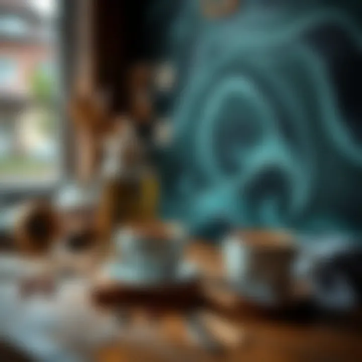 Step-by-step guide to coffee paint projects