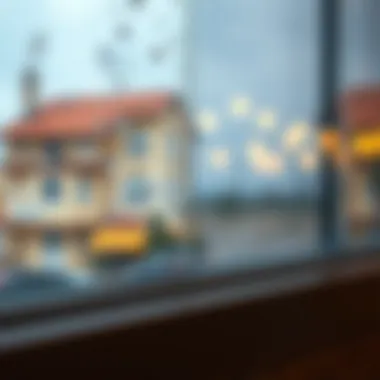 Comparison of Traditional and Water-Repellent Glass Comparison of traditional glass versus water-repellent glass