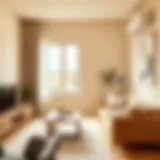 Creamy brown color palette