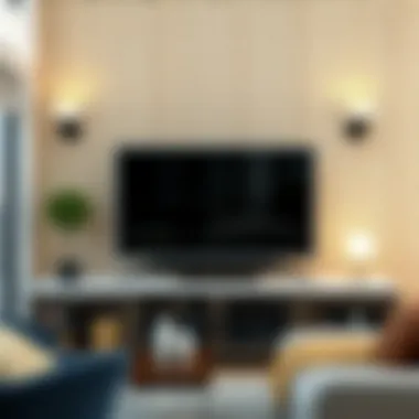 Textured wallpaper that enhances living space