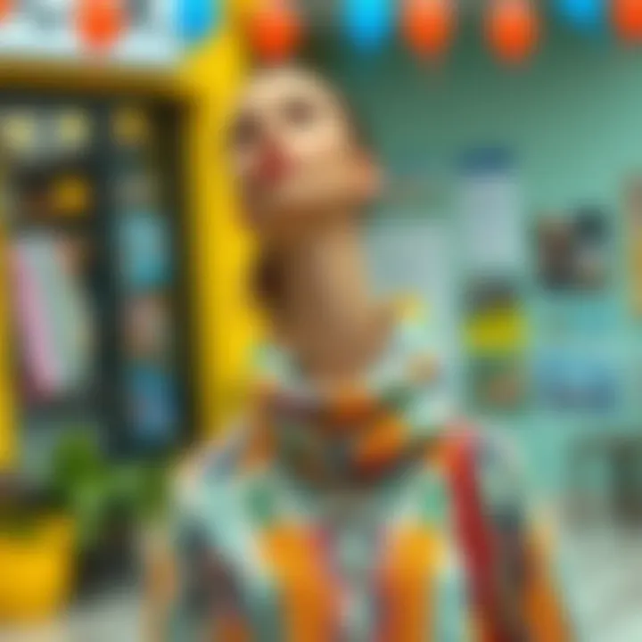 Colorful fashion for vibrant lifestyles