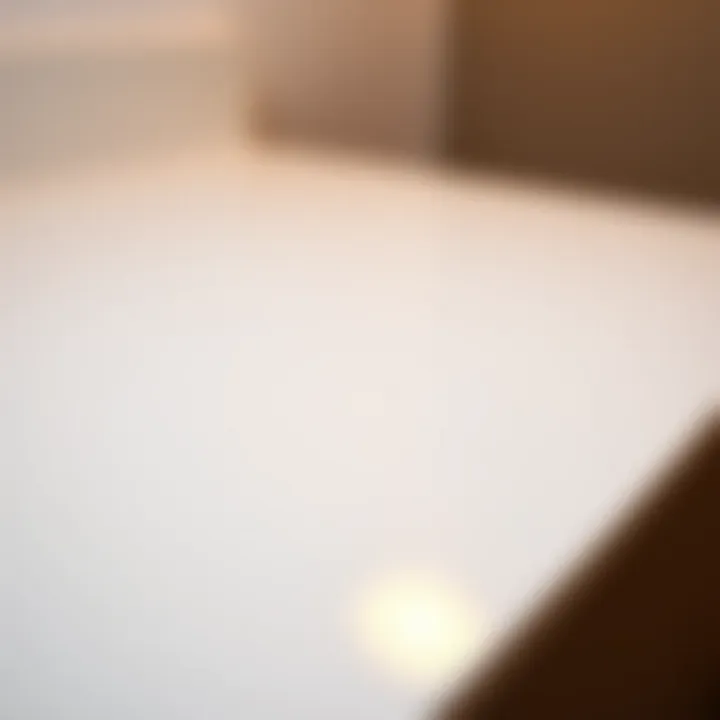 A clean surface after adhesive removal