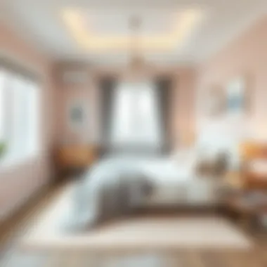 Pastel Serenity in Bedroom Design Cozy bedroom painted in soothing pastel colors