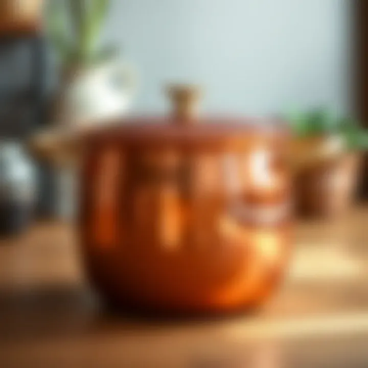 Restored Pot An image of a shiny, restored pot after cleaning