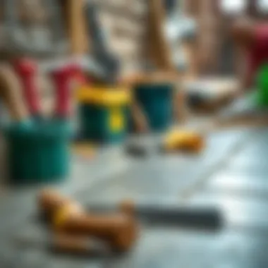 Maintenance tools for flooring stones