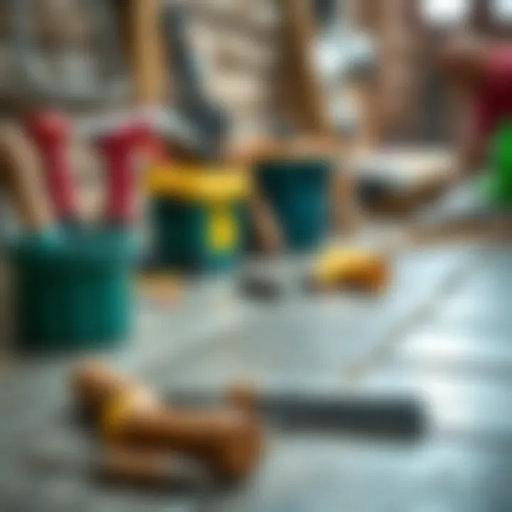 Maintenance tools for flooring stones