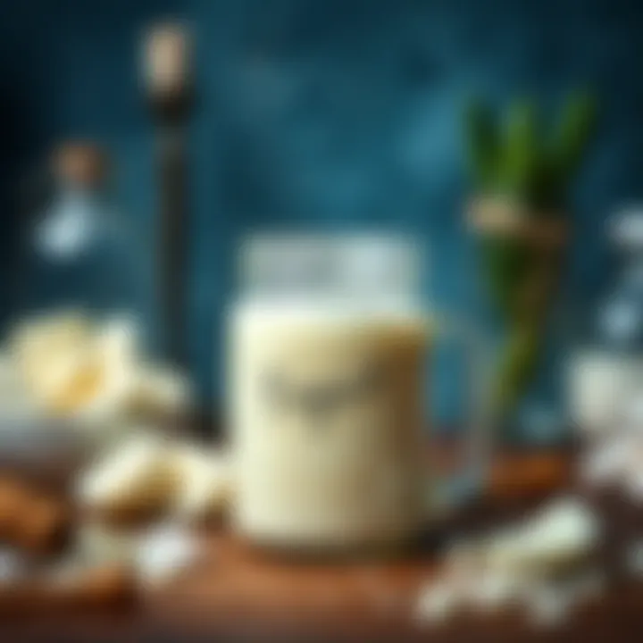 Understanding Yogurt Cultures Fermented yogurt culture in a jar