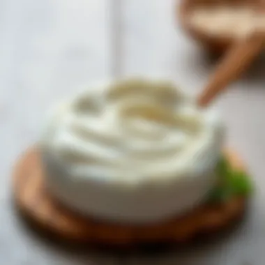 Consistency of yogurt after fermentation